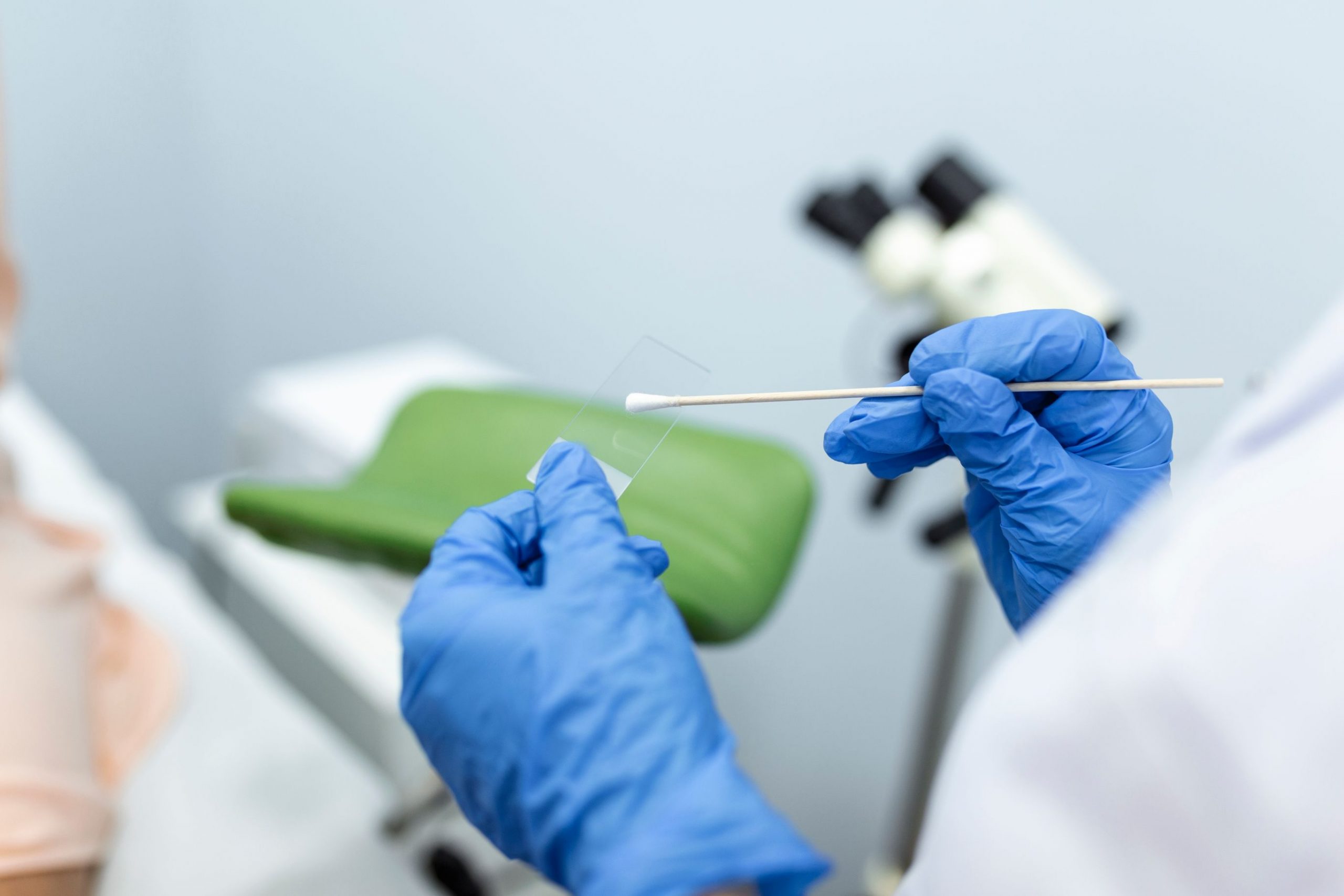 Clinical preparation for a women's health screening visit