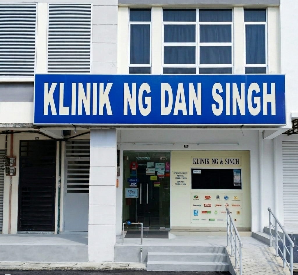 Klinik Ng Dan Singh Bukit Beruntung branch exterior