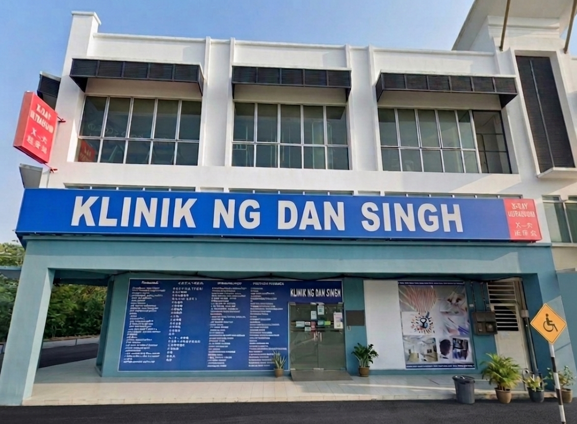 Klinik Ng Dan Singh Ijok branch exterior