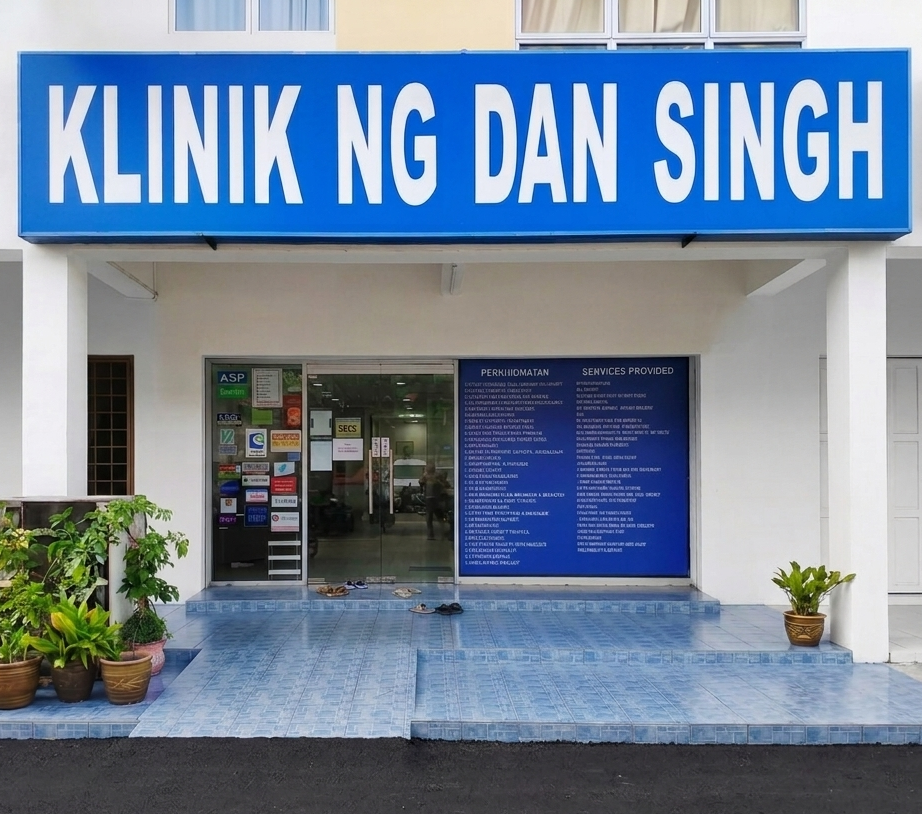 Klinik Ng Dan Singh MK Land branch exterior