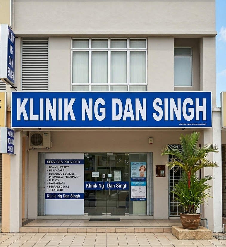 Klinik Ng Dan Singh Selayang branch exterior