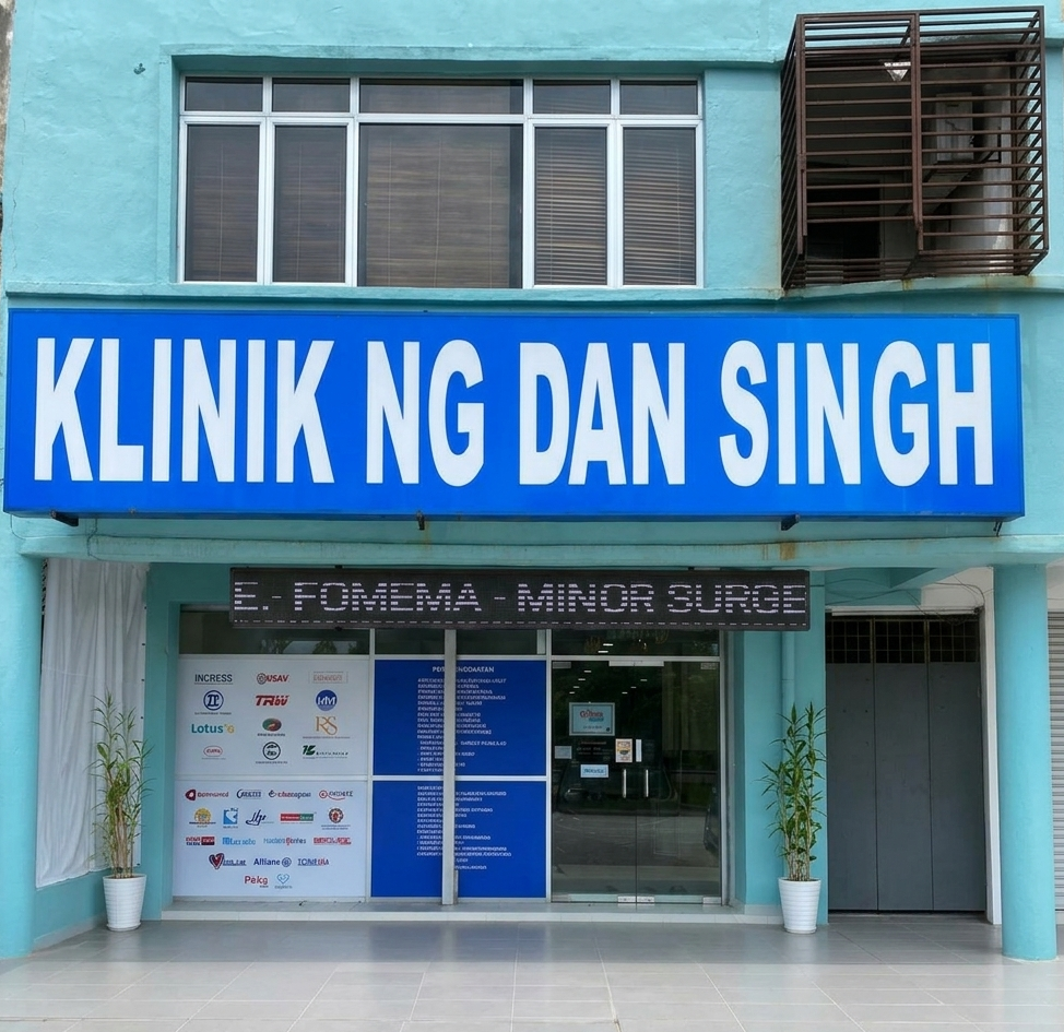 Klinik Ng Dan Singh Seroja branch exterior