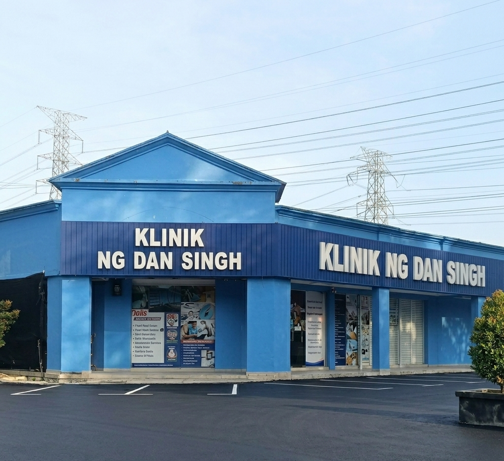 Klinik Ng Dan Singh Sungai Buloh branch exterior