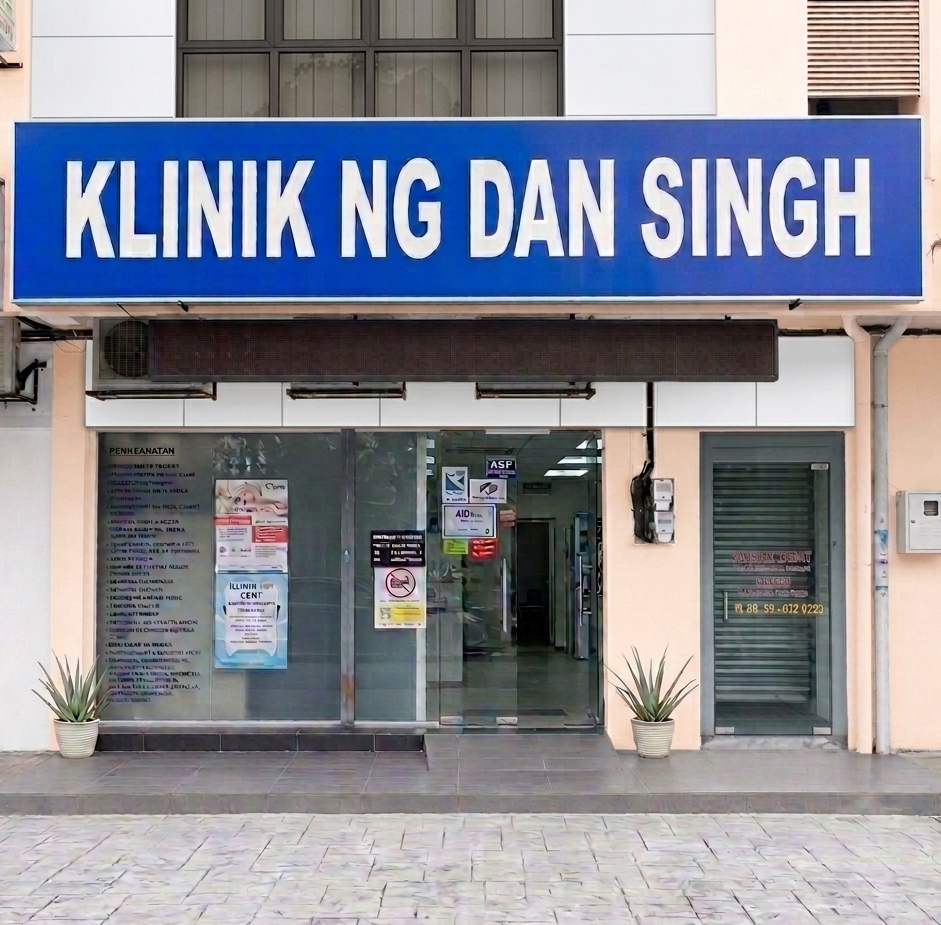 Klinik Ng Dan Singh Teluk Panglima Garang branch exterior